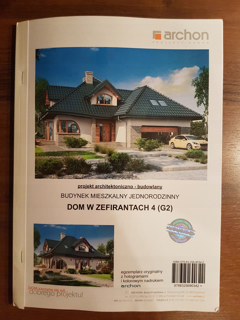 Projekt Domu w Zefirantach 4 G2 w 4 egzemplarzach