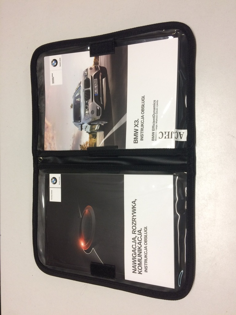 BMW X3 F25 instrukcja obslugi ETUI PL - 7312094101 - oficjalne archiwum Allegro