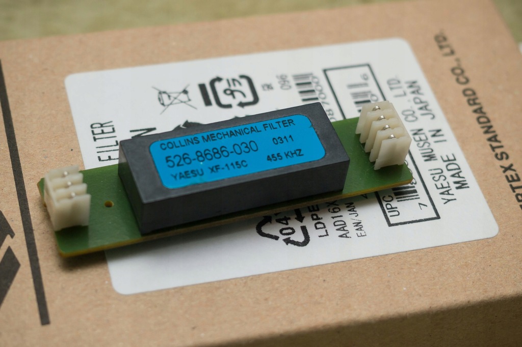 アクセサリー YF-122C FT-817 FT-818 Yaesu YF-122C Yaesu Transceiver Filters | DX Engineering