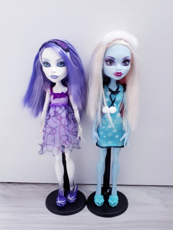 Pyjama Party Monster High Lalka Spectra I Abbey 7634759195 Oficjalne Archiwum Allegro