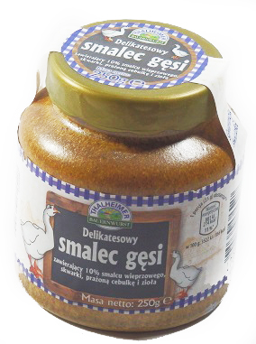 smalec gęsi SMALEC ze skwarkami 250g