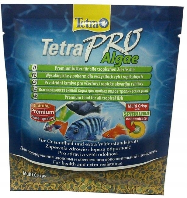 TetraPro Algae pokarm dla ryb 12g saszetka