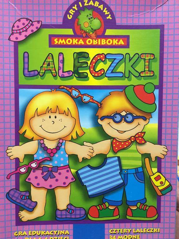 Gra LALECZKI - ubieranie lalek. Dla dzieci