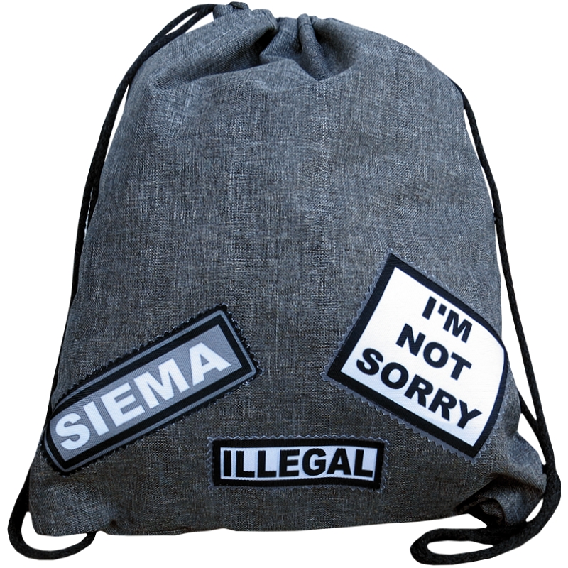 POLSKI WOREK PLECAK Blogerski worki ILLEGAL SIEMA