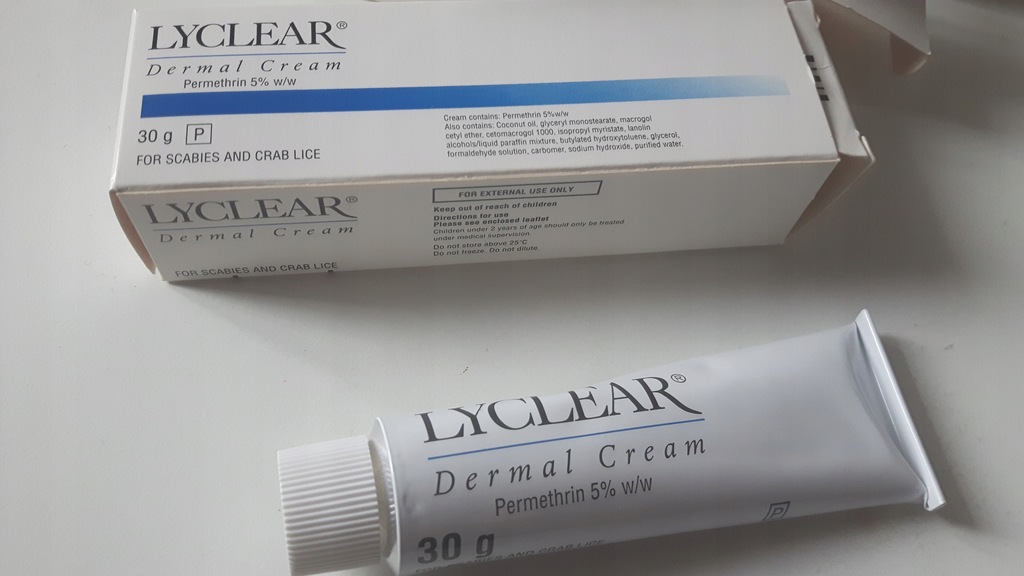 Lyclear krem z 5% permethryną na świerzb i wszy