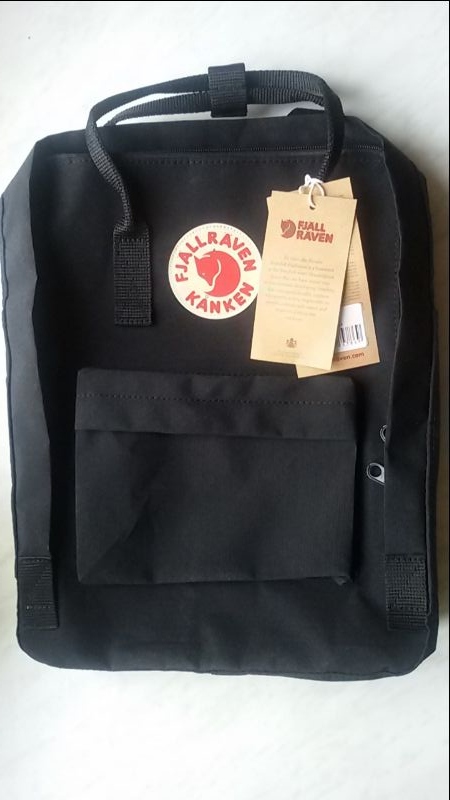 Plecak Fjallraven Kanken czarny black 16l nowy
