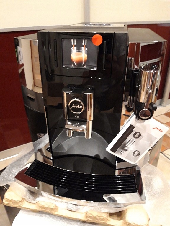 JURA E8 2018 chrom + Smart Connect+menu PL 7593798982 oficjalne