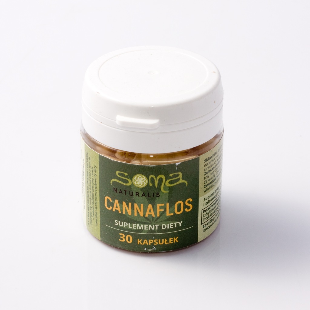 CANNAFLOS 10mg kapsułki CBD CANNABIS konopie NANGA
