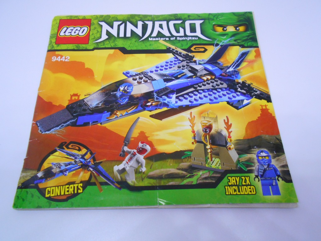 Instrukcja LEGO Ninjago Jay's Storm Fighter 9442