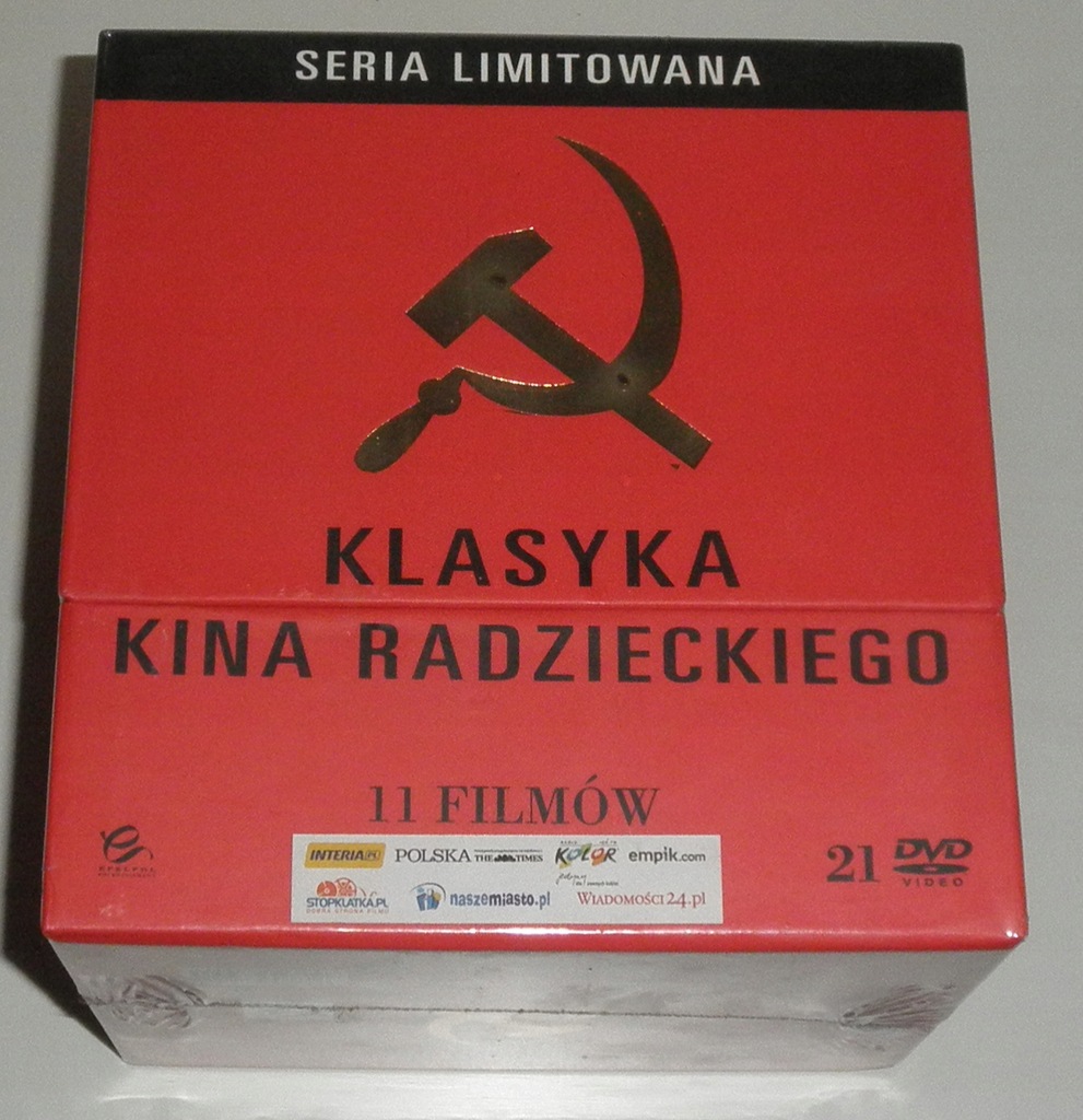 BOX 21 DVD KLASYKA KINA RADZIECKIEGO LIMITOWANA