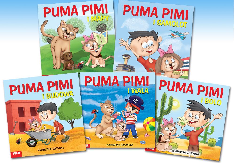 Puma PImi Pakiet 5 książek, Czyżycka Katarzyna
