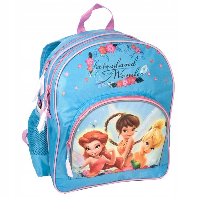 Plecak szkolny Wróżki Dzwoneczek, licencja Disney