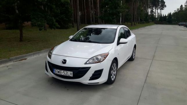 Mazda 3 Sedan 2.0 benzyna 2010/11r biała perła 