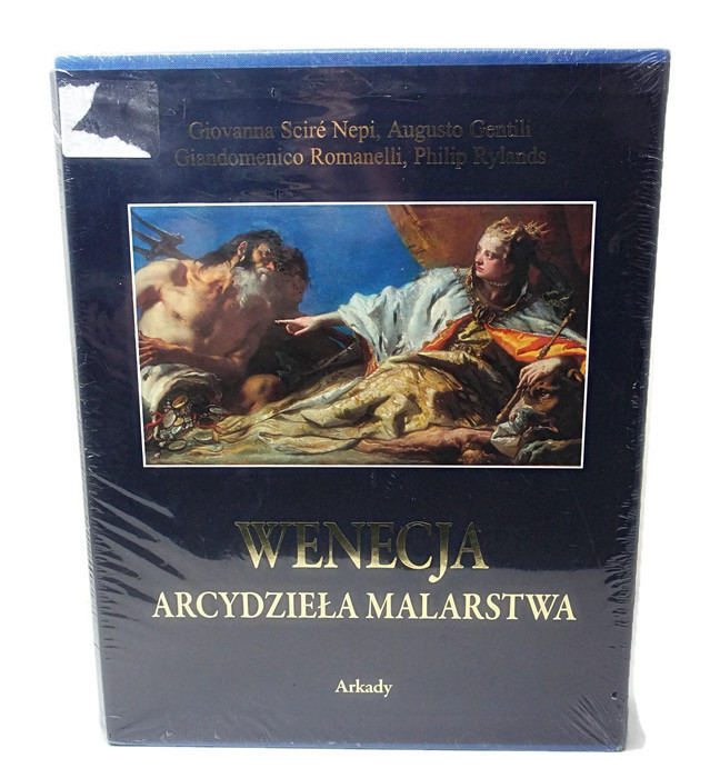 KSIĄZKA WENECJA ARCYDZIEŁA MALARSTWA WYD. ARKADY