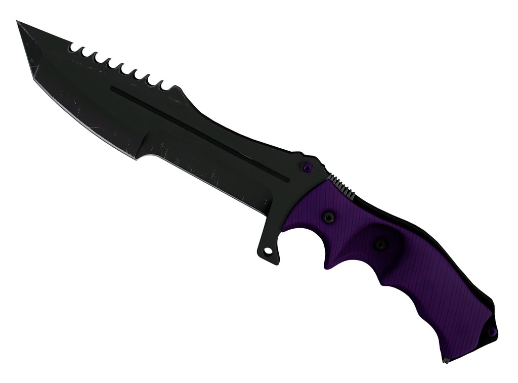 SKINY CS:GO Huntsman Knife Ultraviolet 3/5 FT