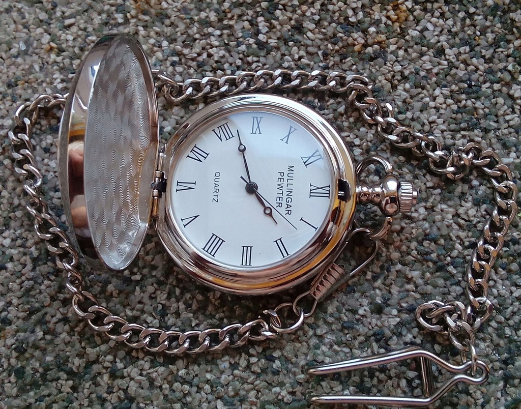 NOWY ZEGAREK BUSOLA MULLINGAR PEWTER