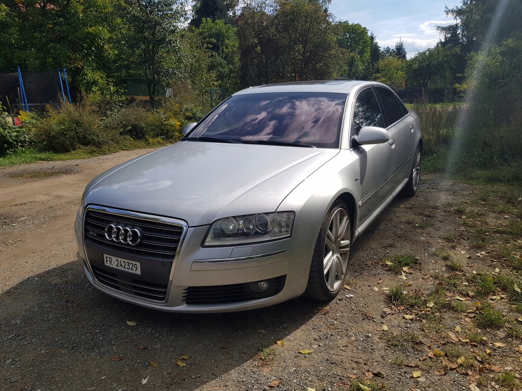 AUDI A8 A8L LONG W12 6.0 FULL OPCJA SZWAJCARIA