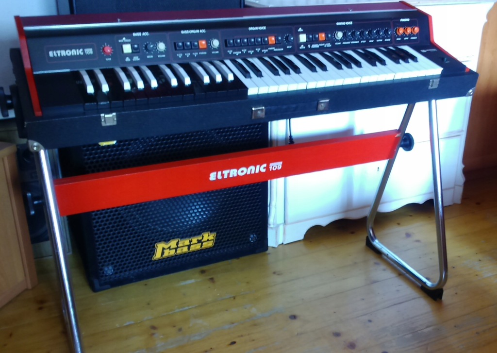 Syntezator, organy Unitra Eltra Eltronic 109
