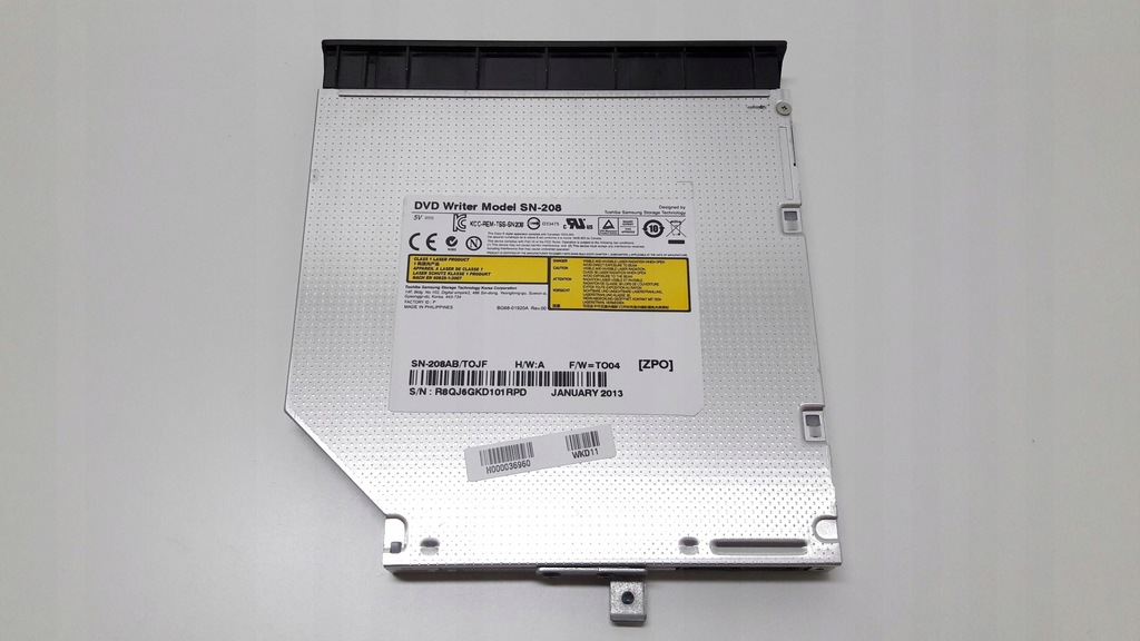 Toshiba Satellite C850D NAPĘD DVD