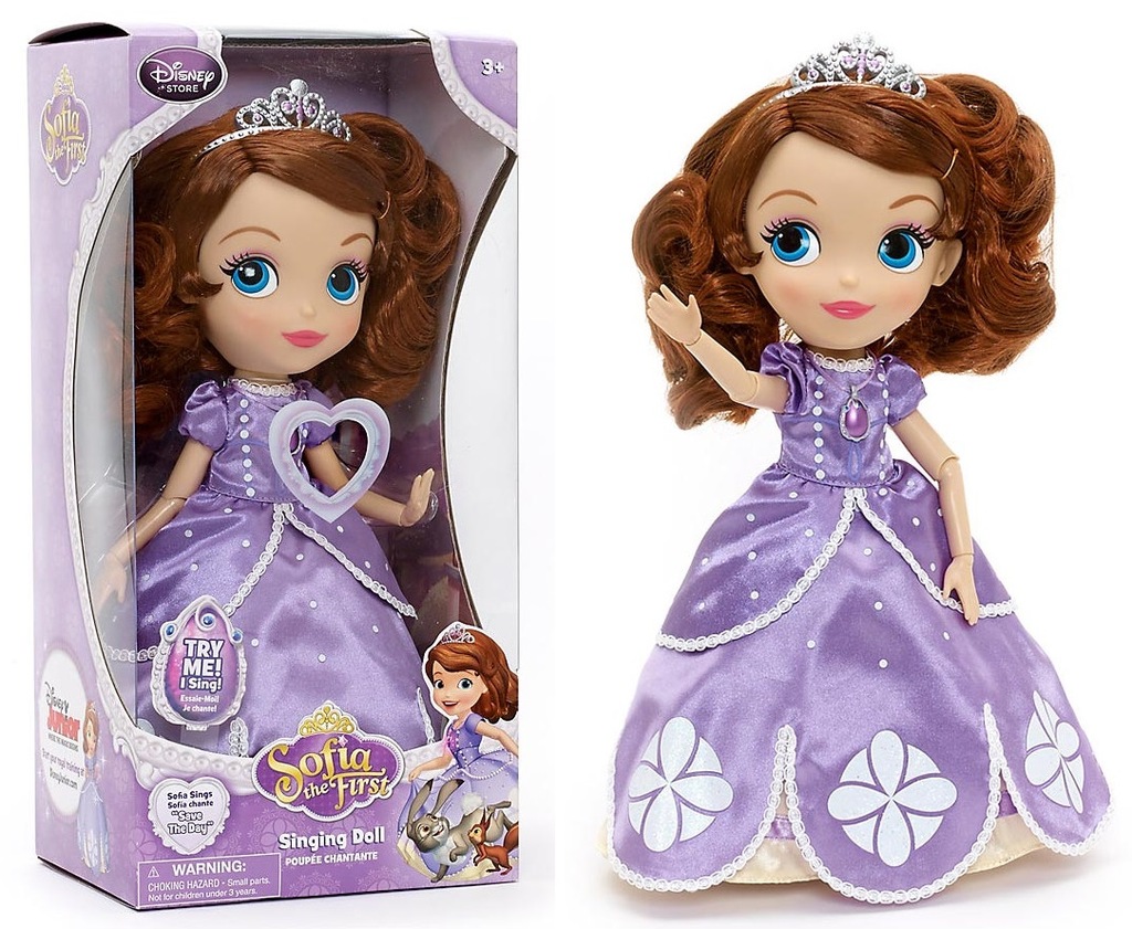 Lalka ZOSIA księżniczka Sophia 30 cm ŚPIEWA DISNEY