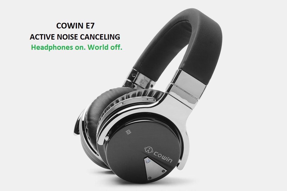 COWIN E7 ANC słuchawki bezprzewodowe DEEP BASS 30h