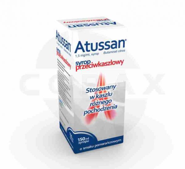 Atussan 1,5 mg/ml syrop 150 ml