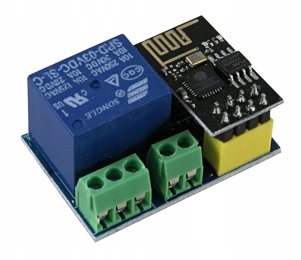 ESP-01S PRZEKAŹNIK MODUŁ WIFI ARDUINO E1415