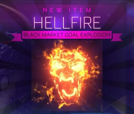 Hellfire Rocket League Goal Explosion