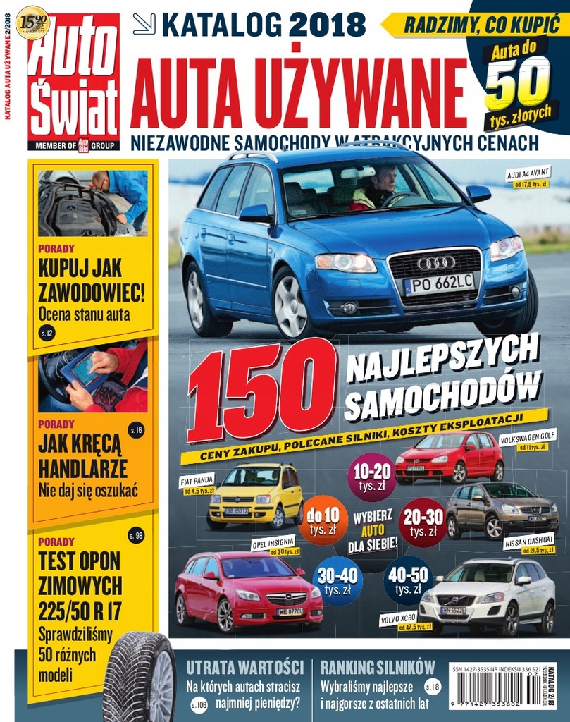 Auto Swiat Katalog Auta Uzywane 2 2018 7612815109 Oficjalne Archiwum Allegro