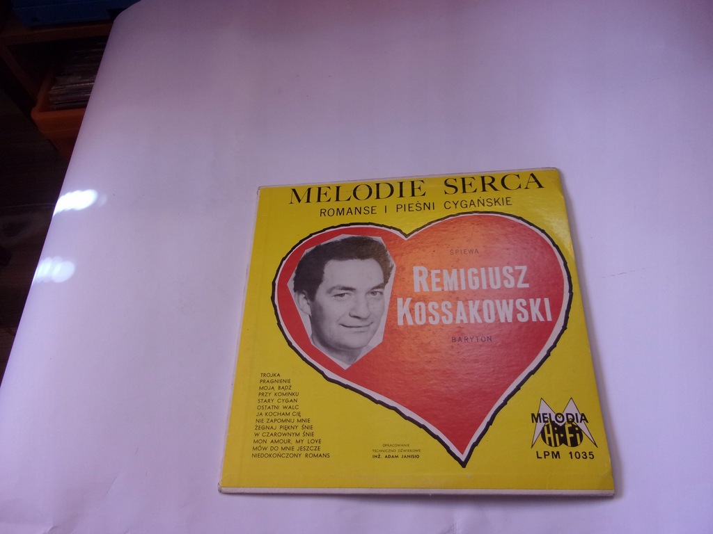 LP REMIGIUSZ KOSSAKOWSKI - Melodie Serca  Romanse