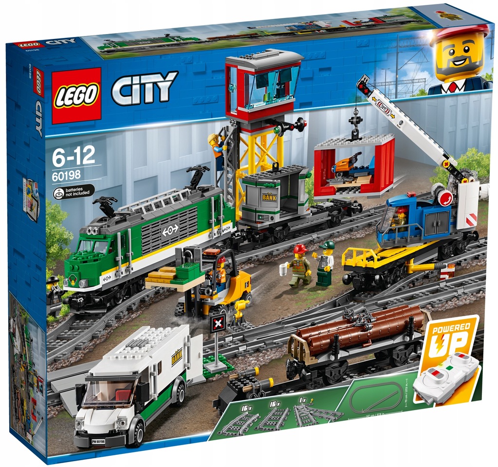 LEGO CITY 60198 Pociąg towarowy SKLEP WROCŁAW
