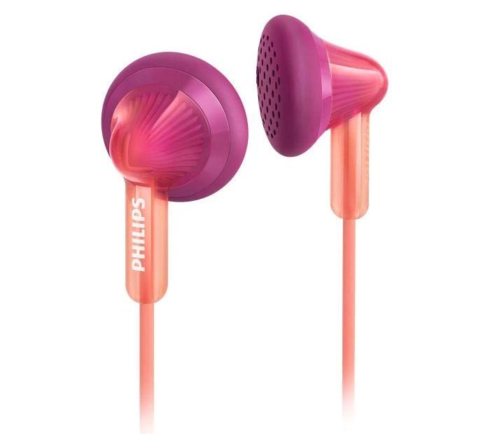 Słuchawki PHILIPS SHE3010 różowe Extra Bass