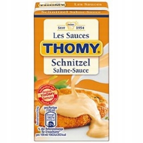 Thomy Schnitzel Sahne Sauce 250ml