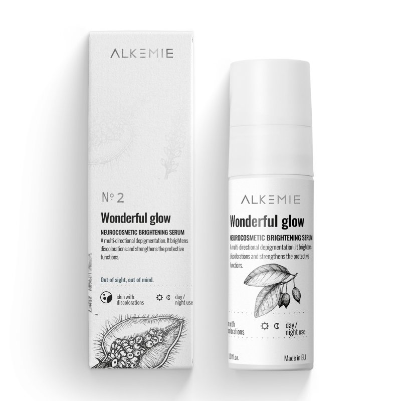 ALKEMIE Neurokosmetyczne serum rozjaśniające 30ml