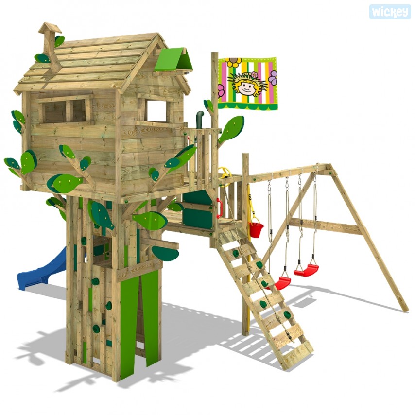 Plac zabaw domek na drzewie WICKEY Smart Treetop