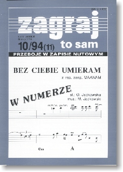 Akordy Zagraj to sam - nr 10/1994 (011) nuty
