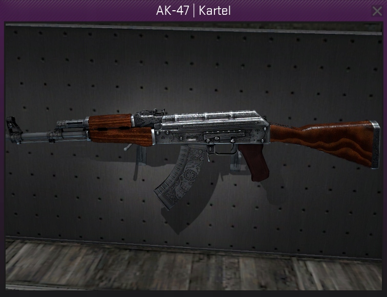 AK-47 KARTEL CARTEL CS GO skin Chroma