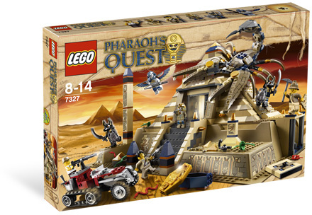 LEGO 7327 PHARAOHS QUEST PIRAMIDA SKORPIONA EGIPT