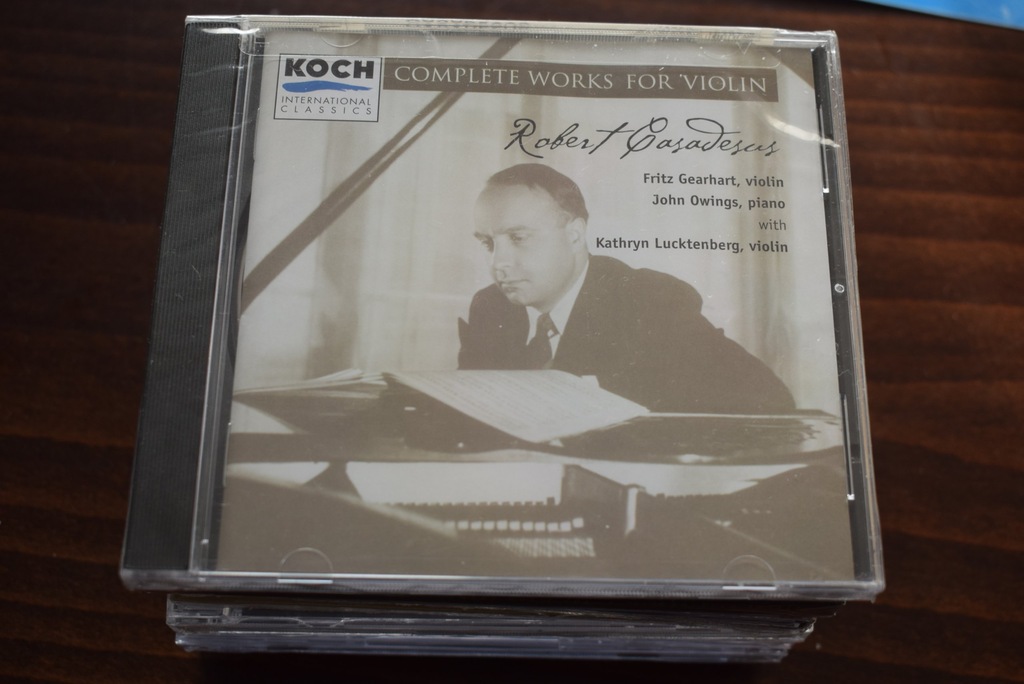 ROBERT CASADESUS violin sonatas