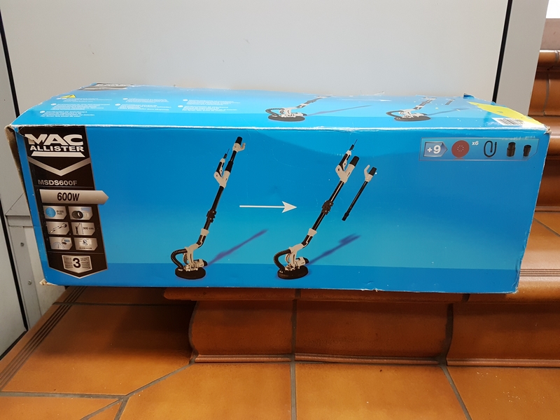 SZLIFIERKA DO GIPSU ŻYRAFA MACALLISTER MSDS600F