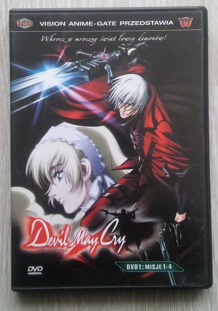 Devil May Cry anime DVD 1 odcinki 1-4