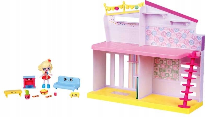 DUŻY ZESTAW SHOPKINS DOMEK FIGURKI SHOPKINSY