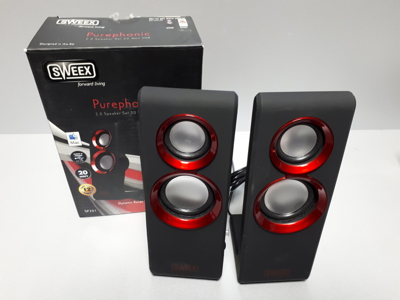 GŁOŚNIKI DO KOMPUTERA SWEEX SP201! POLECAM!!!!