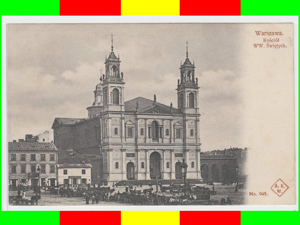 Warszawa - Plac Grzybowski - Kościół Wszystkich Św