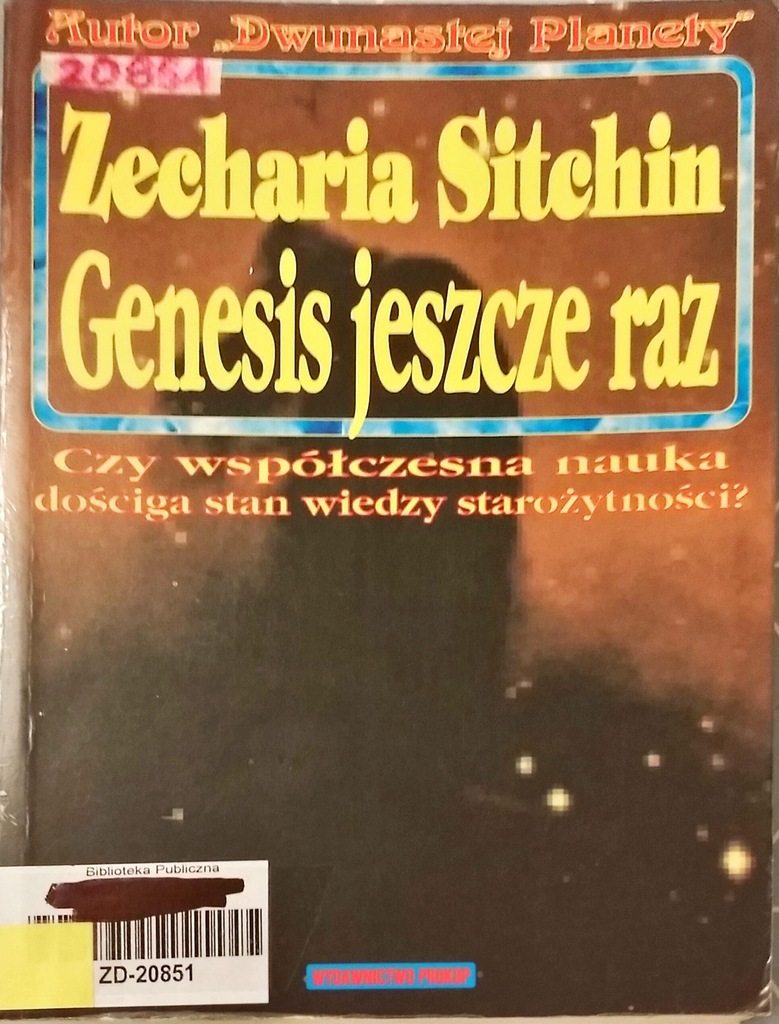 Genesis jeszcze raz Sitchin 