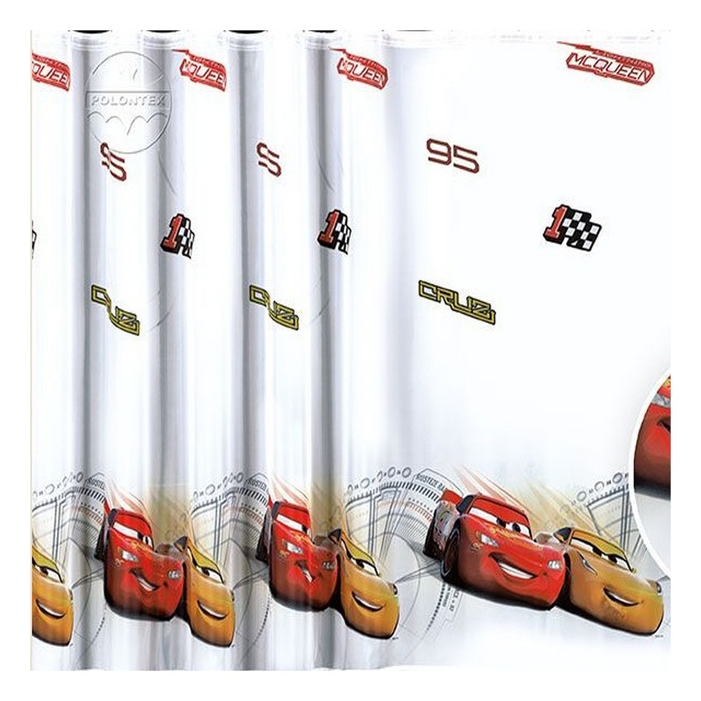 Firanki firanka DISNEY dla dzieci firany AUTA/CARS