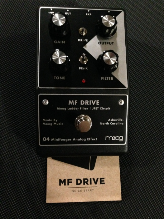 MOOG minifooger MF-DRIVE - analogowy distortion