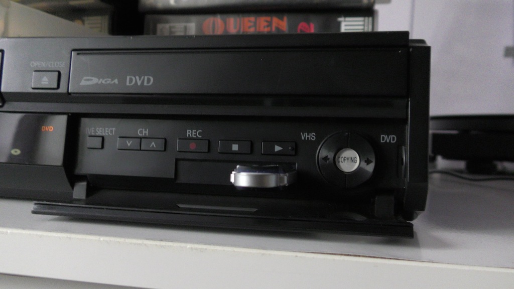Nagrywarka Panasonic DMR-EZ49V DVD VCR VHS Combo - 7100915850