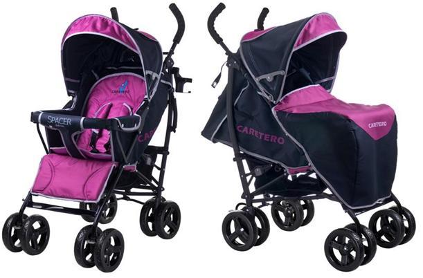 Wózek spacerowy Caretero Spacer Deluxe lawenda