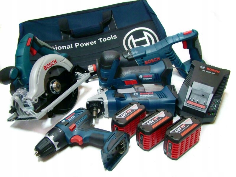 DUŻY ZESTAW NARZĘDZI BOSCH PROFESSIONAL 18V